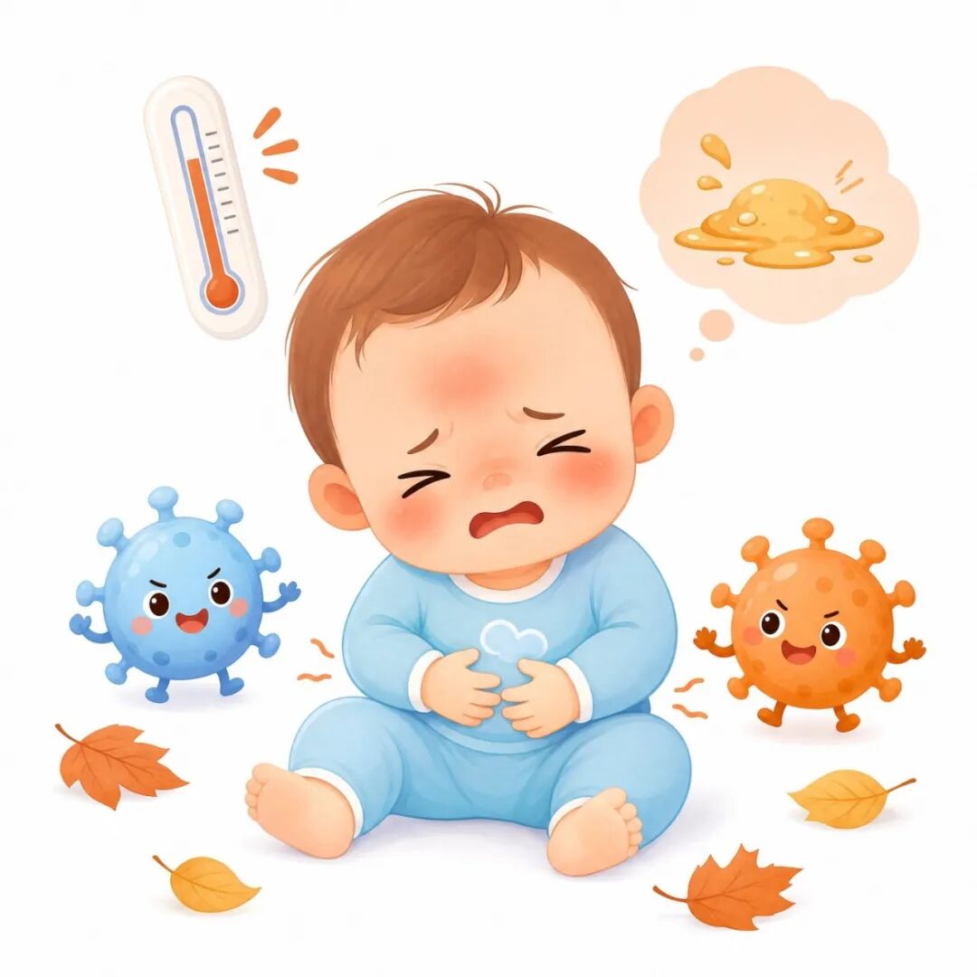 可爱宝宝腹泻科普图.jpg 可爱宝宝腹泻科普图.jpg
